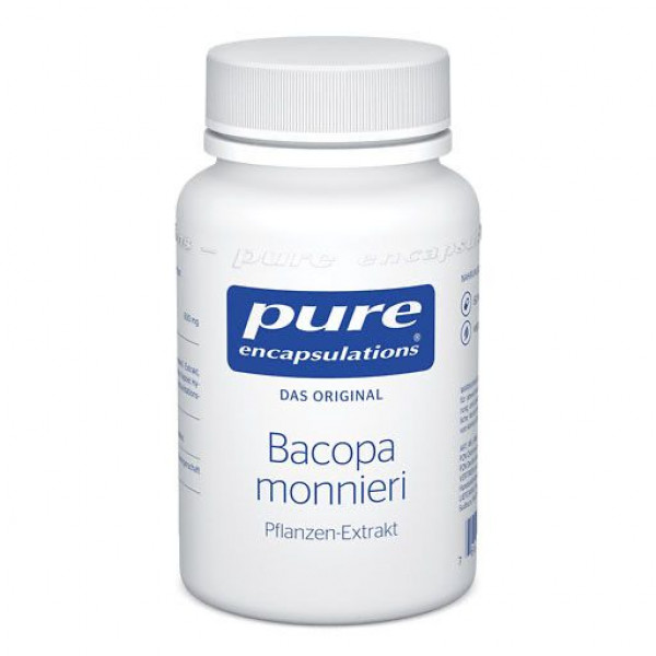Для поддержки памяти и концентрации PURE ENCAPSULATIONS Bacopa monniera Kapseln 60 шт Pro medico Для поддержки памяти и концентрации PURE ENCAPSULATIONS Bacopa monniera Kapseln 60 шт Pro medico